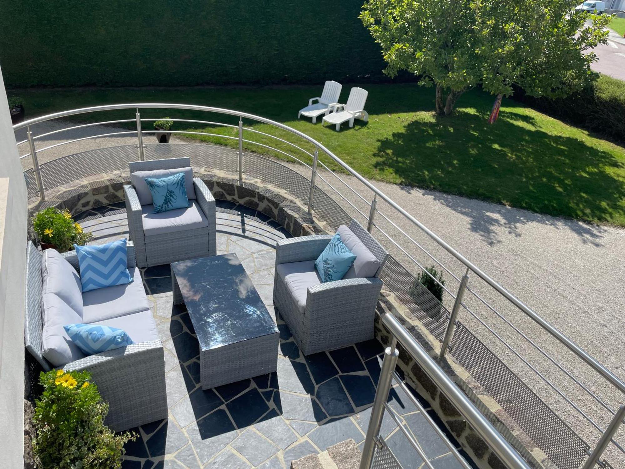 "La Revillaise" Proche Mer, Grand Jardin Clos, 2 A 5 Personnes-Adultes-Enfants- Réville Dış mekan fotoğraf