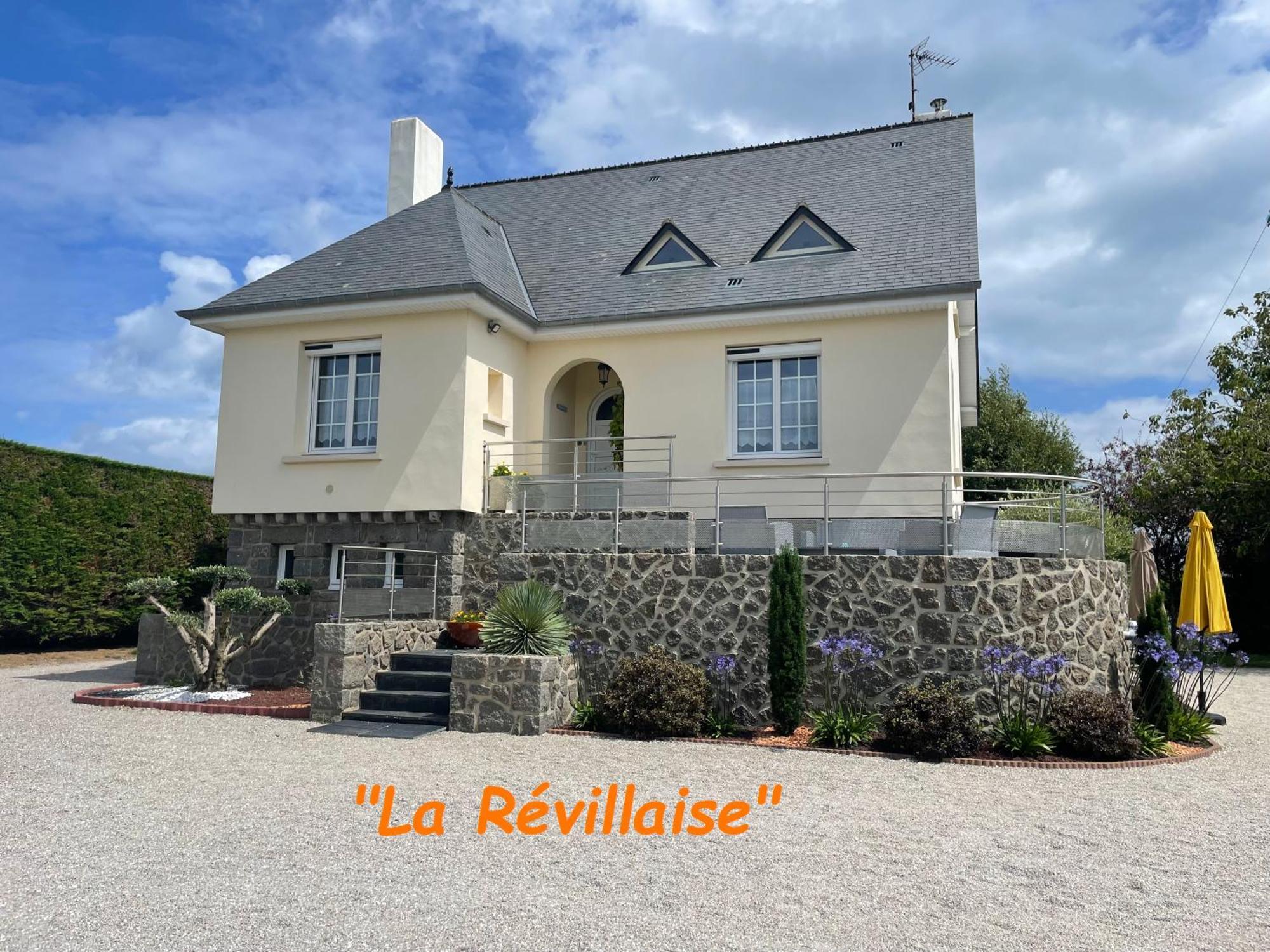 "La Revillaise" Proche Mer, Grand Jardin Clos, 2 A 5 Personnes-Adultes-Enfants- Réville Dış mekan fotoğraf