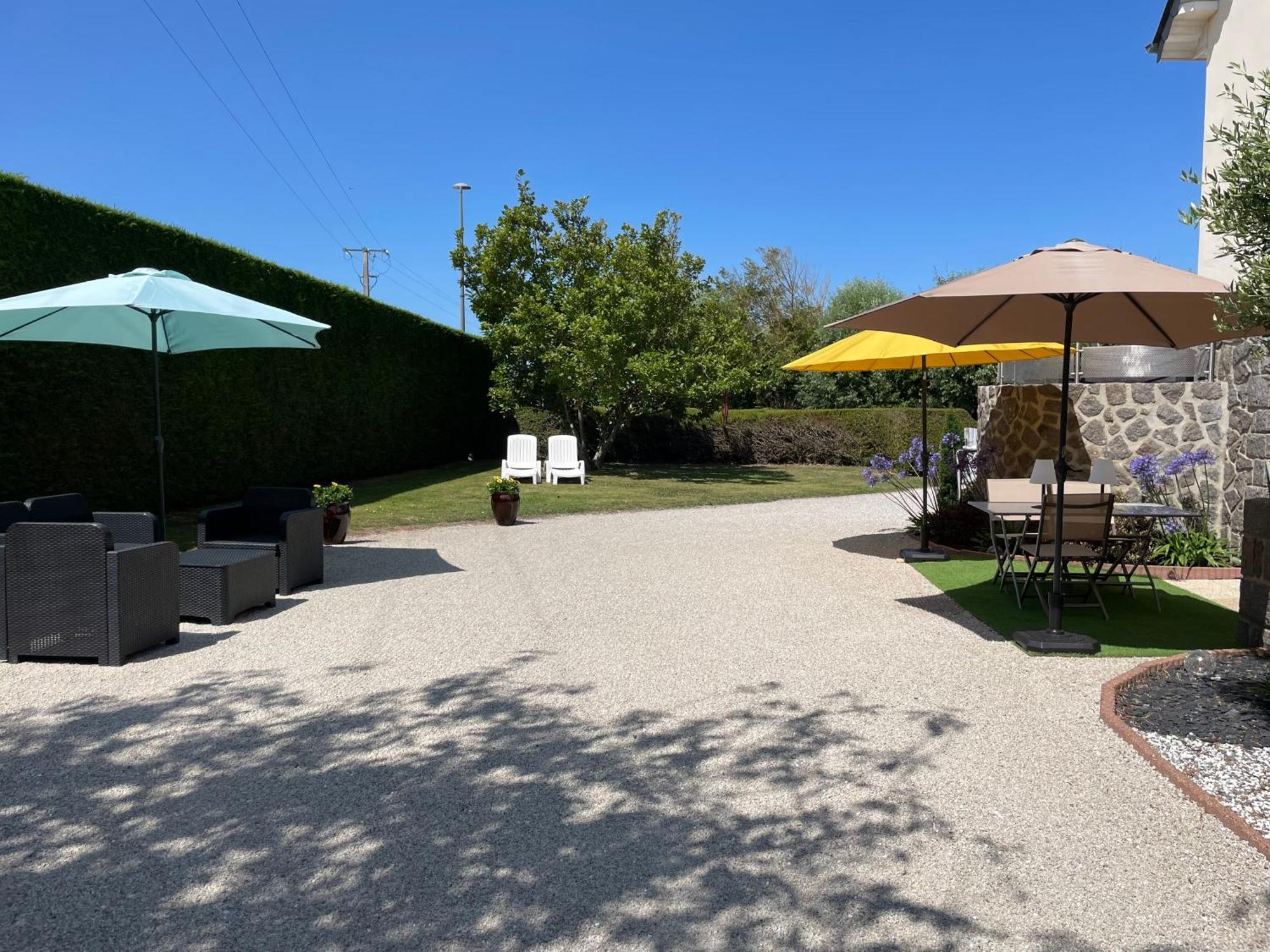 "La Revillaise" Proche Mer, Grand Jardin Clos, 2 A 5 Personnes-Adultes-Enfants- Réville Dış mekan fotoğraf